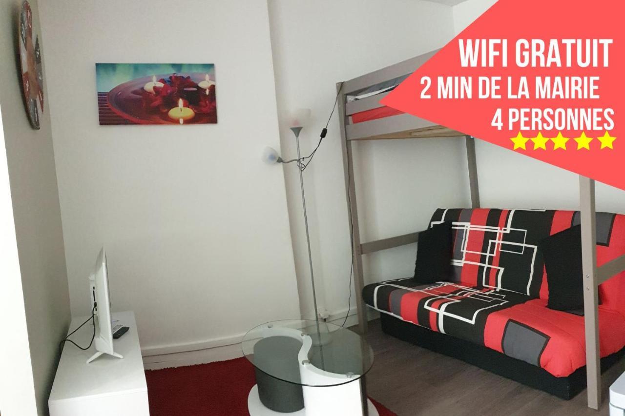Chambres Poitiers Centre Ville - Salle De Bain, Refrigerateur, Tv Et Machine A Cafe Privatifs - Cuisine Commune - Terrasse - Hotel De Ville A 200M エクステリア 写真