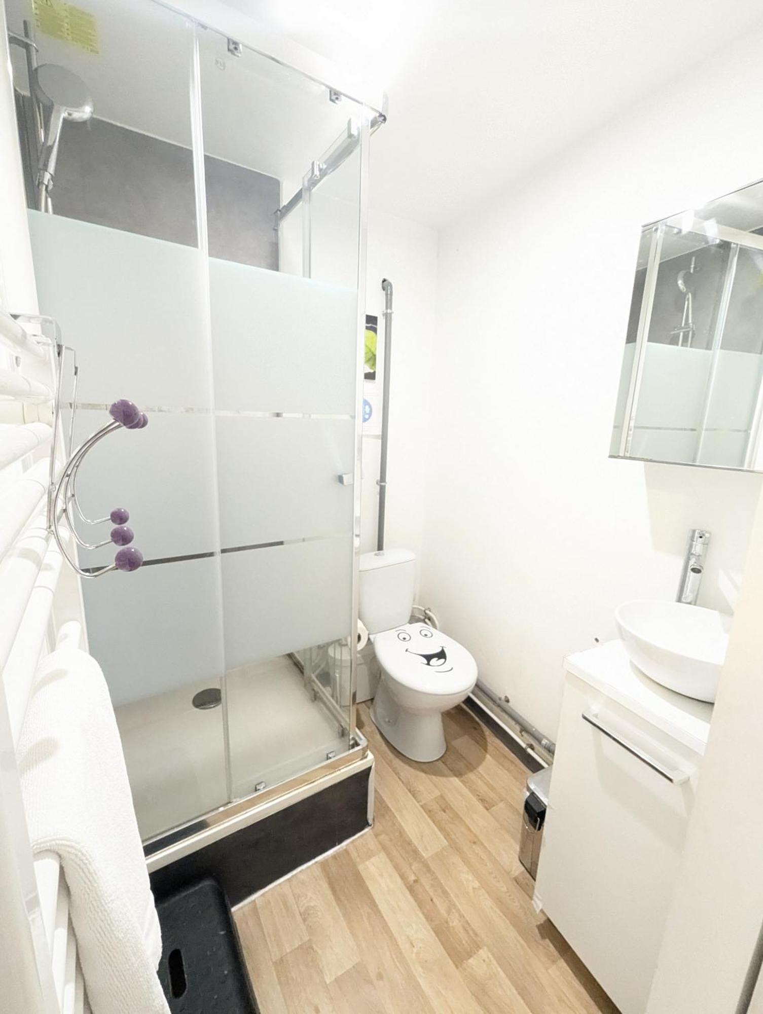 Chambres Poitiers Centre Ville - Salle De Bain, Refrigerateur, Tv Et Machine A Cafe Privatifs - Cuisine Commune - Terrasse - Hotel De Ville A 200M エクステリア 写真